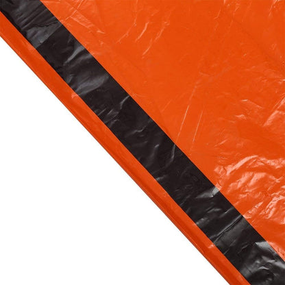 Thermal,Highly Reflective,Waterproof Survival Tent, Reflects Most Body Heat, Emergency, Wildness Activities, Made of PE Material, Orange