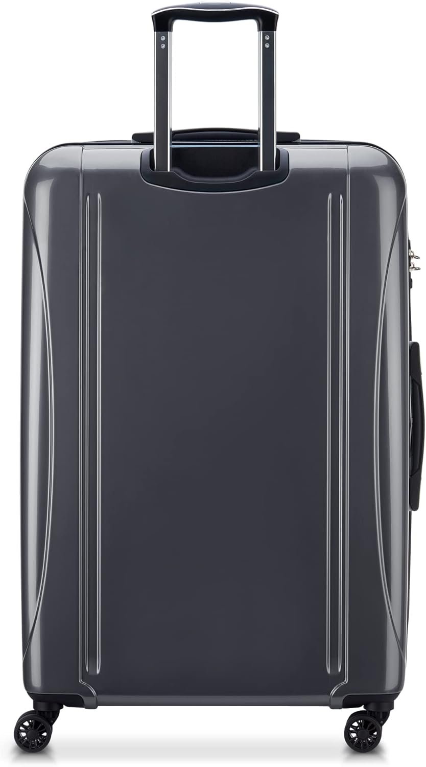DELSEY Paris Helium Aero Hardside Expandable Luggage with Spinner Wheels, Titanium, Checked-Large 29 Inch, Helium Aero Hardside Expandable Luggage with Spinner Wheels