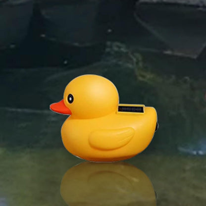 Floating Pool Lights Solar Powered – Duck Shaped Pool Light, Rechargeable Daylight Sensor | Decorative Pond Floating Light For Parties, Backyard Ambience Booster, Solar Duck Ornament, Patio Water Glow