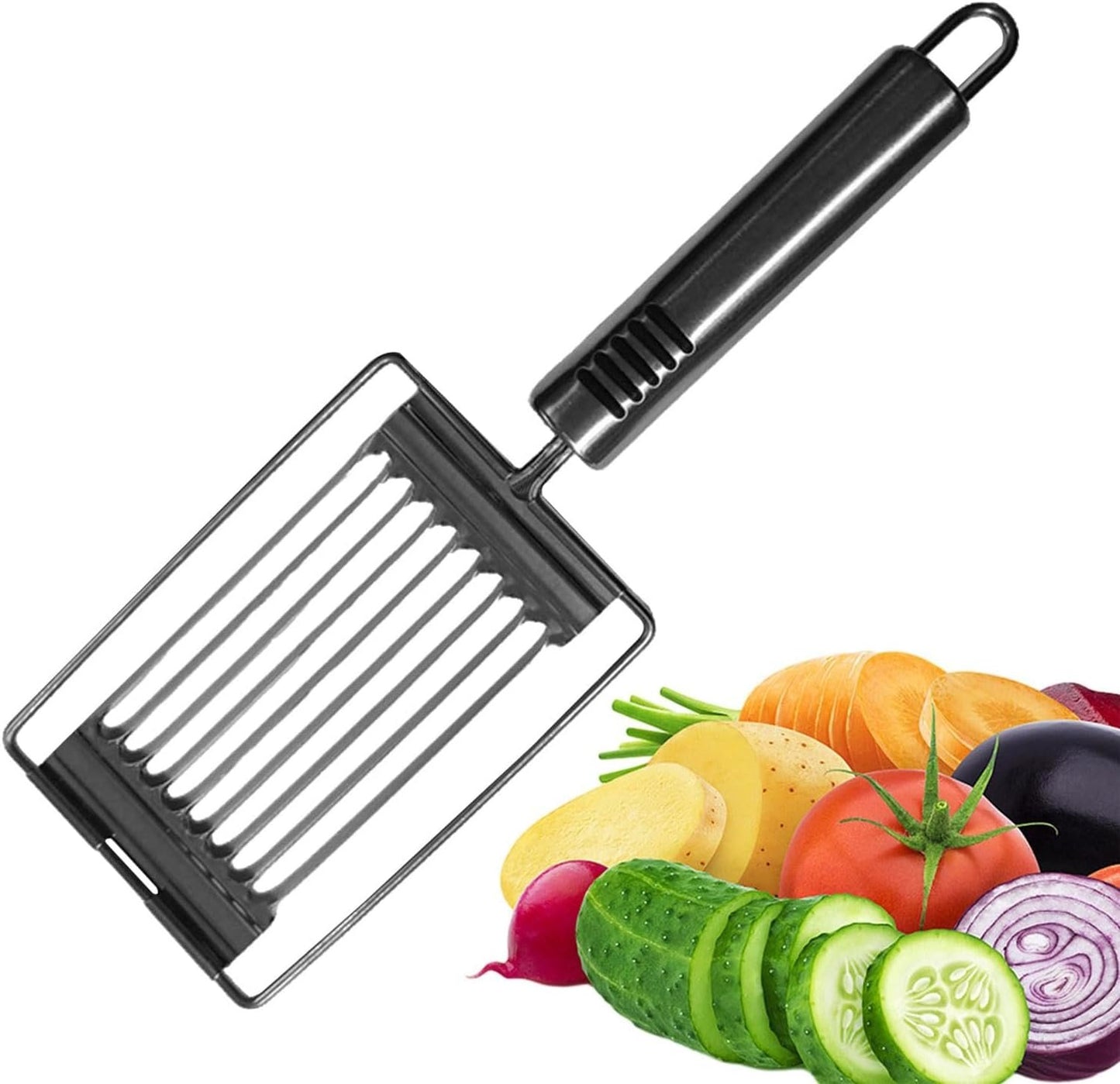 portatile a, taglio del prosciutto a taglio di uova bollito in acciaio inossidabile, versatile strumento di affetto da cucina gadget cucine per casa cucina cucinare utensili taglio