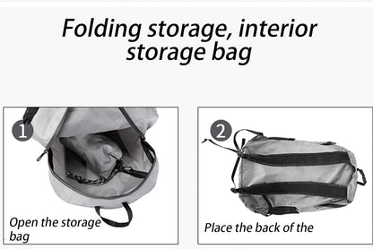 zwxqe Waterproof Travel Bag, 20L Lightweight Storage, Multipurpose Outdoor Gear for Running, Motorcycle Rides, Picnic Needs, and Fishing Trips with Comfort Fit
