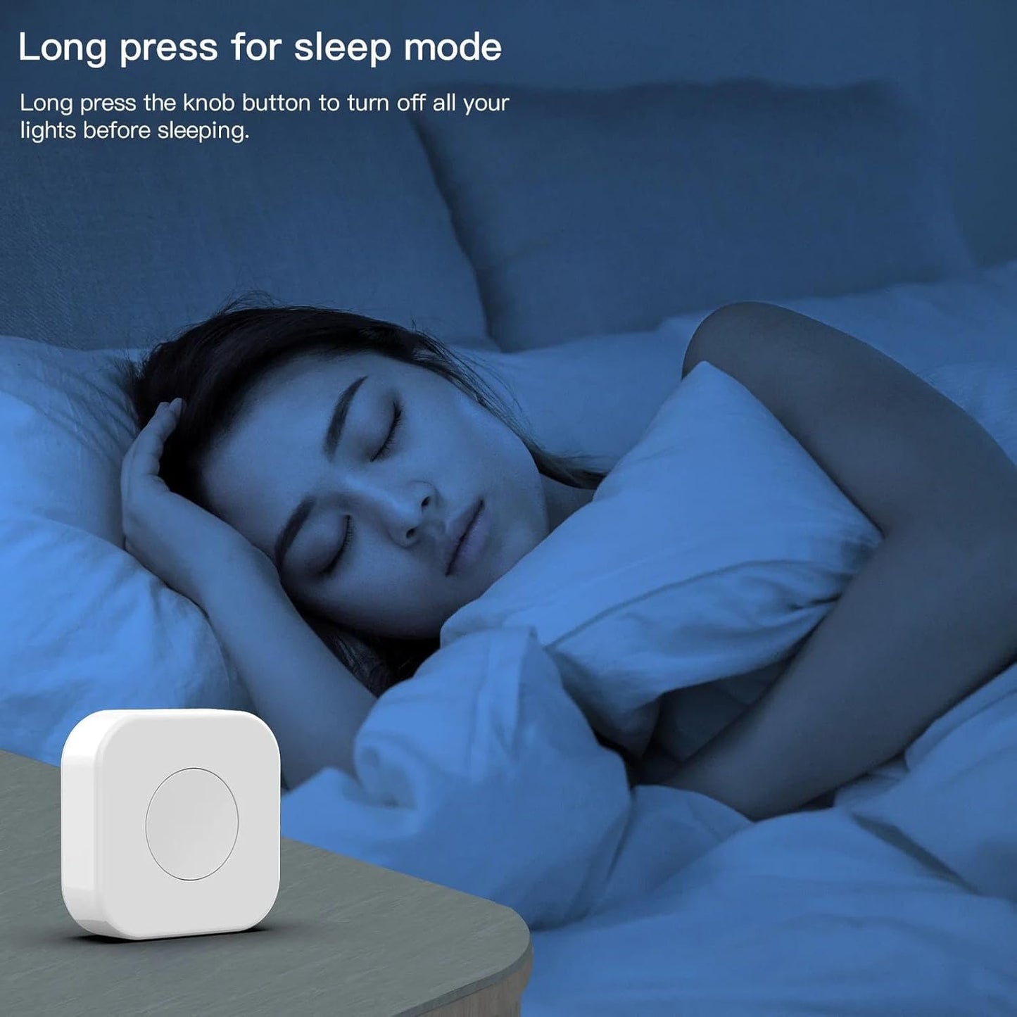 Ysyaxsyt Tuya Zigbee Wireless Mini Switch One Key Push Button Control Home Automation 1 PCS