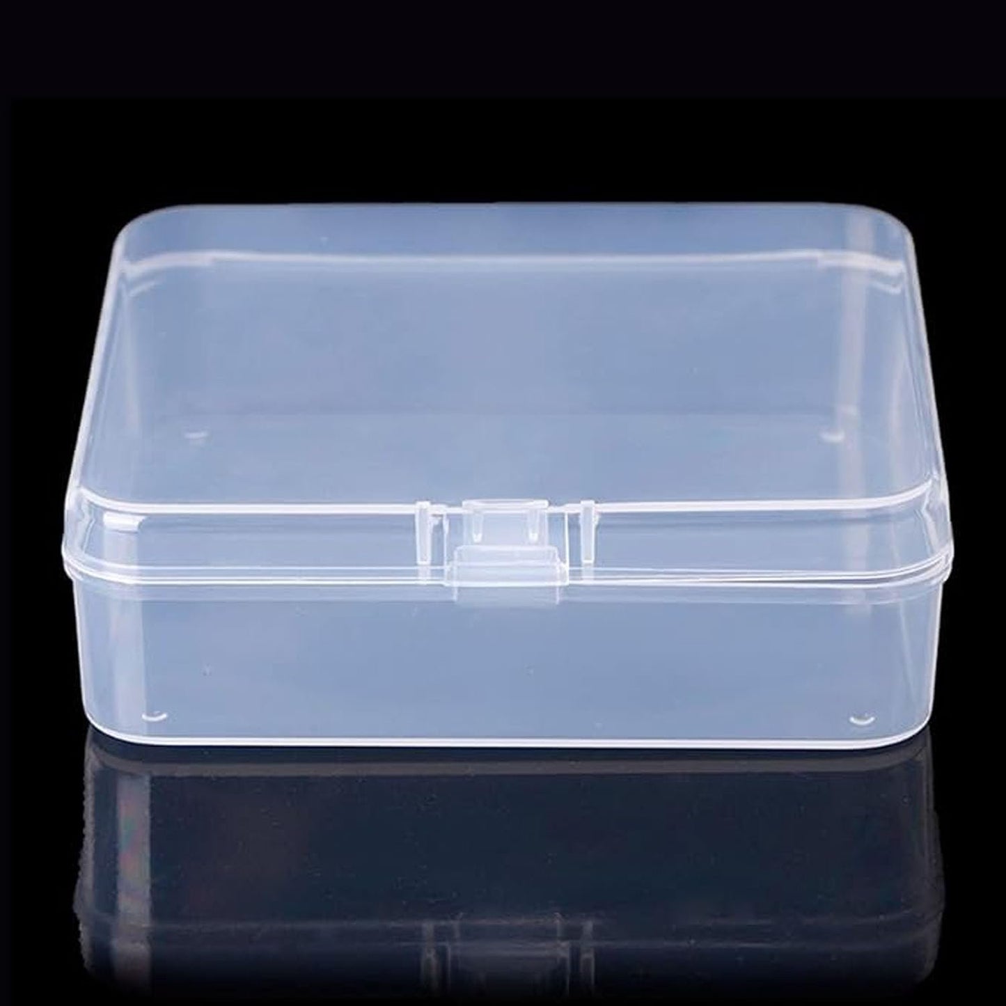 12 Pcs Small Clear Organizer Storage Containers,Mini Storage Containers Box with Lid,for Storage of Small Items, Crafts, Jewelry, and Other Small Items(2.5 x 1.7 x 0.8 Inches)