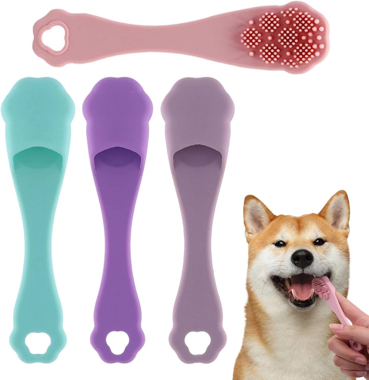 Toothbrush For | Cat Toothbrush Plaque Removal | Oral Care Properties for Pets - Dental for Dogs, Easy Teeth Cleaning, Tooth Brush