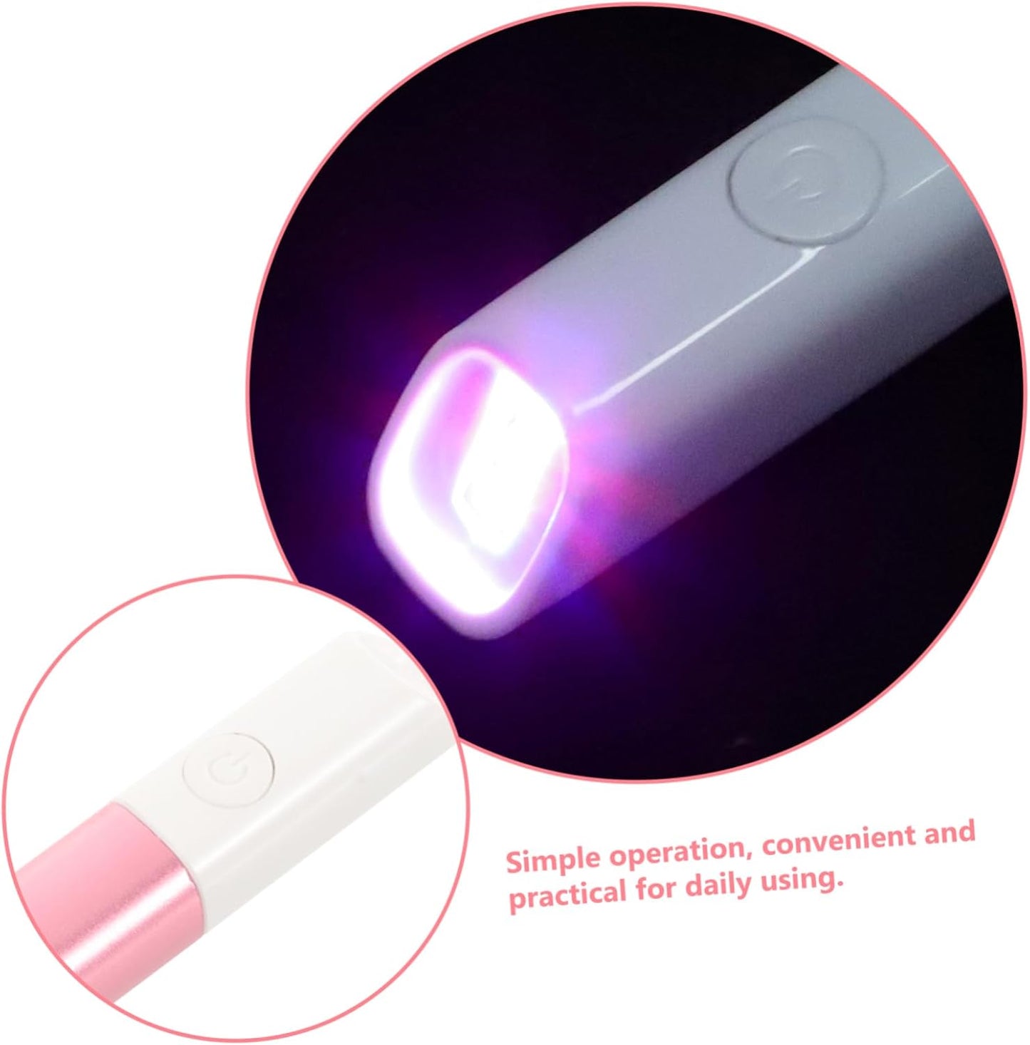 minkissy Led Face Care Pen Treatment Device for Skincare Products Safe Professional Beauty Care