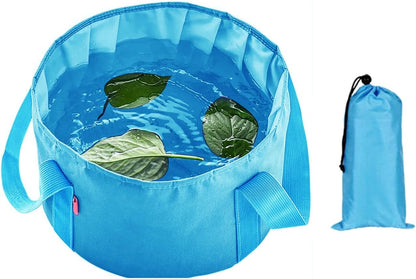 Portable Collapsible Bucket, Outdoor Travel Camping Fishing Folding Water Bucket