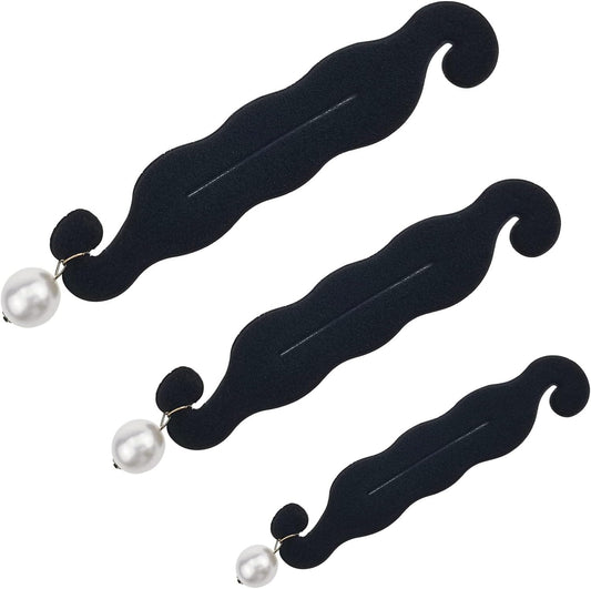 Hair Styling Accessories Quick Bun Maker Tool 3Pcs, Donut Hair Bun Maker Magic Braiding Tool