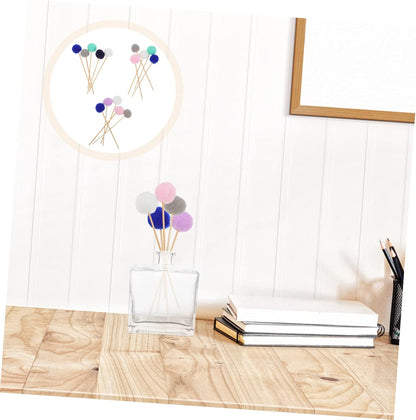 Generic Fragrance Scented Diffuser 15pcs Essential Diffuser Sticks Air Freshener Sticks for Aromatherapy Control Volatile Speed Random Color