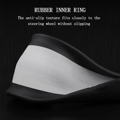 FURREN Steering Wheel Cover for Volvo XC40 XC60 XC70 XC90, Breathable and Non-Slip, Protective Cover for Car Steering Wheel Steering Wheel Cover Interior Accessories, B