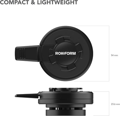 Rokform – Universal Motorcycle Mount Vibration Dampener, for Motorcycle and Bike Phone mounts, for iPhone, Samsung, & Pixel Twist Lock Cases (Black)