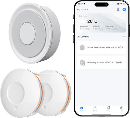 Zigbee 3.0 Hub Ethernet Gateway for Tuya Smart Life App, Compatible with Apple HomeKit, Alexa, Google Assistant, Homebridge – Supports 128 Devices, Wired RJ45, USB-C Power, OTA Updates