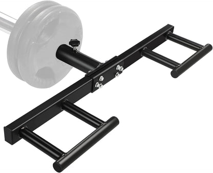 BRTGYM Viking Press Landmine Handle Attachment,for 2 inch Olympic Barbell, Heavy Iron Made Home Gym Equipment for Deadlift Squat Row Press Workout