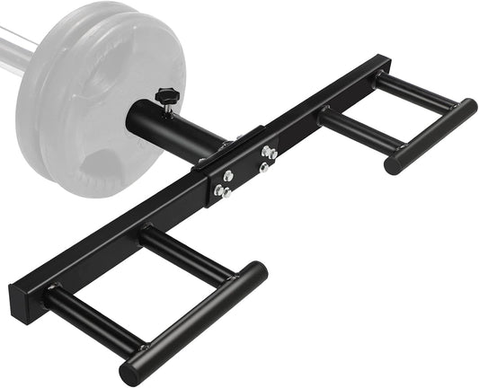 BRTGYM Viking Press Landmine Handle Attachment,for 2 inch Olympic Barbell, Heavy Iron Made Home Gym Equipment for Deadlift Squat Row Press Workout