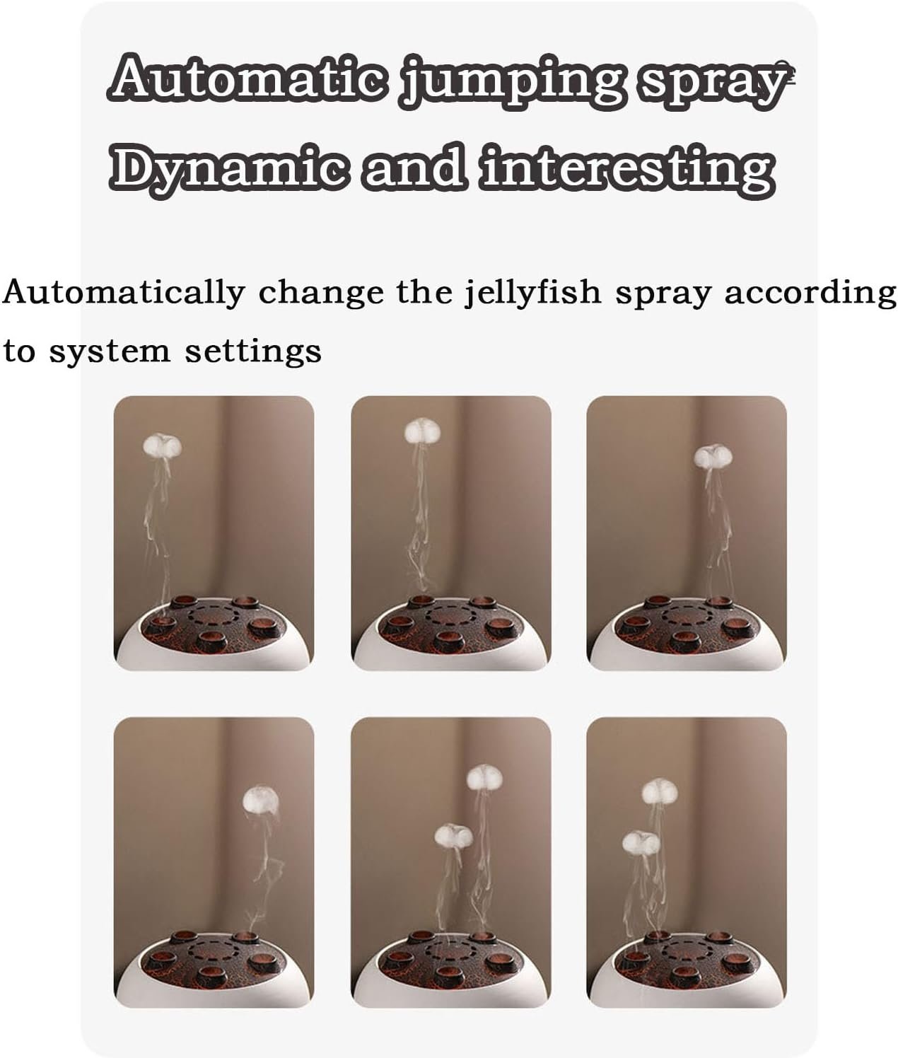 Jellyfuser Humidifier, Jellyfuser – The Dreamy Jellyfish Humidifier & Aroma Diffuser, With Remote, 7 Colors Led Lights, Ultra-Quiet, As Humidifiers, Essential Diffuser, Night Light