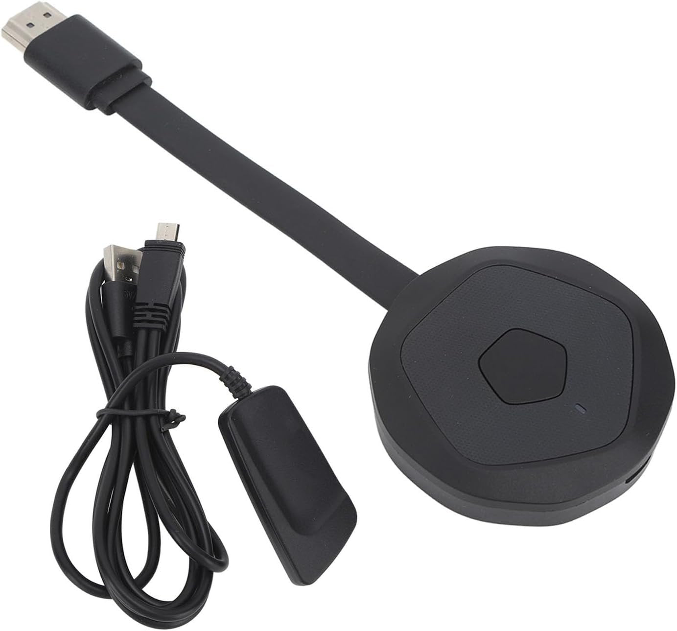 HDMI Display Dongle Adapter,for Laptop PC Smartphone to Streaming Video Audio to TV Projector,Horizontal Vertical Screen One Key Switch for Network Learning Entertainment