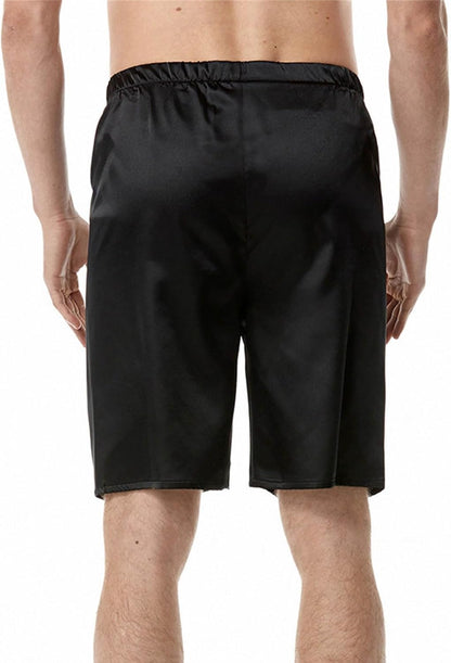Star Boy Uomo Estate Fitness Sport Tempo Libero Tinta Unita Nero Singolo Strato Pantaloncini per Uomo Tech Mens Pantaloni, Nero , M
