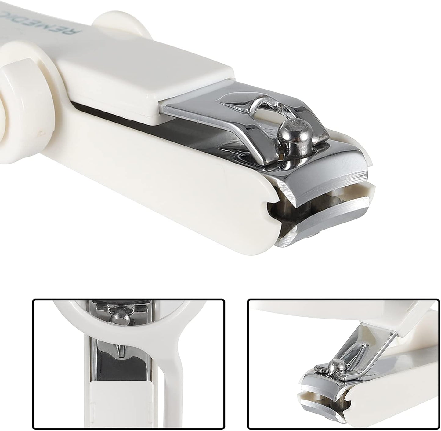 Extra Large Nail Clippers with Magnifier for Fingernails & Toenails – Arthritis-Friendly Grip - Perfect for Elderly & Low Vision Users – professional quality - sharp blades for precise cutting