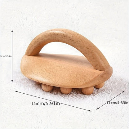 Leadigol Wood Therapy Massage Tools for Body Shaping, Lymphatic Drainage Massager, Wooden Gua Sha Tools, Body Massage Brush Shaping Tool for Muscle Pain Relief