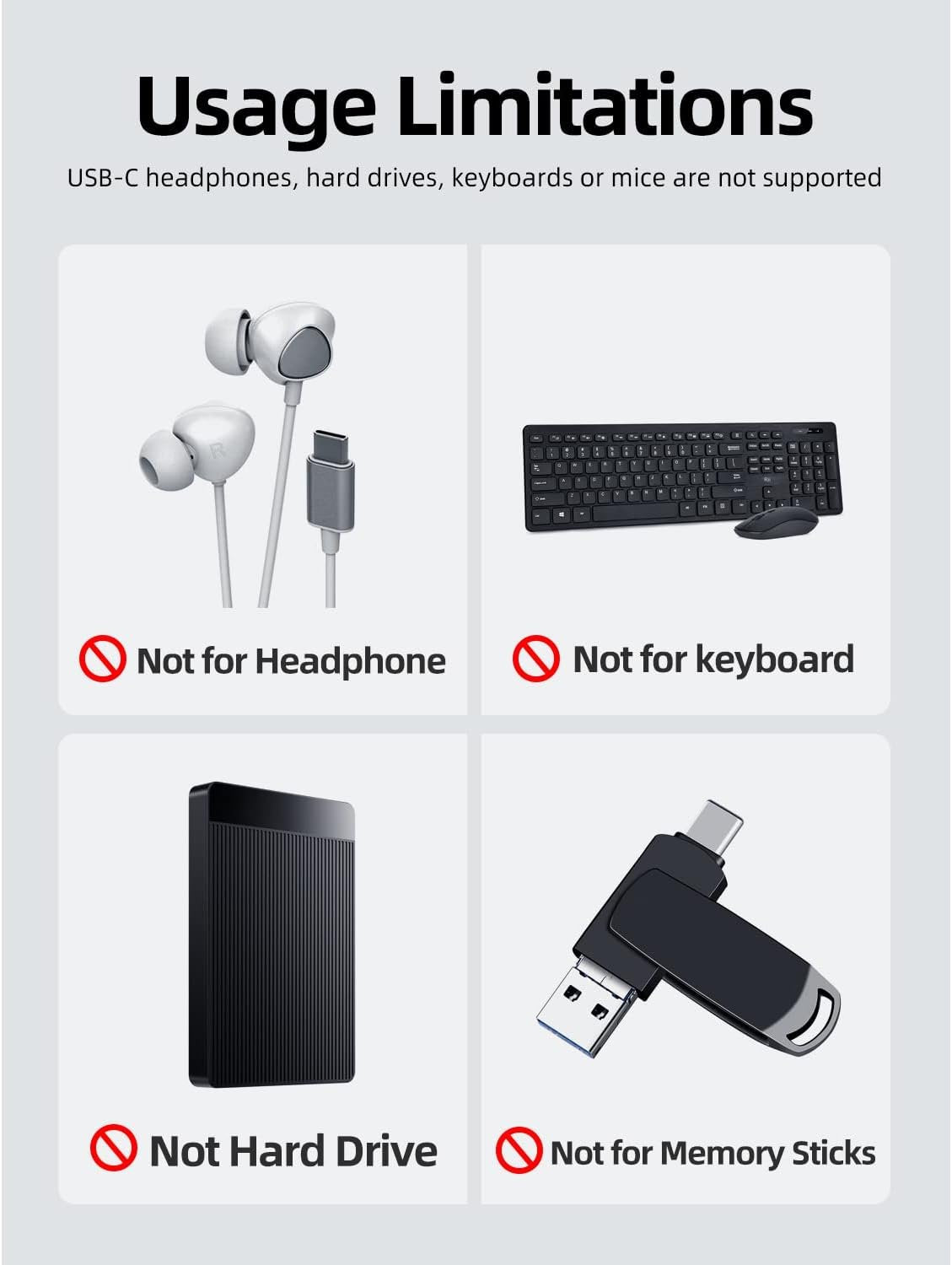 USB-C (Female) Adapter, ARKTEK Micro USB (Male) to Type C (Female) Adapter Compatible with Samsung Galaxy S7 / S7 Edge and More, Pack of 2