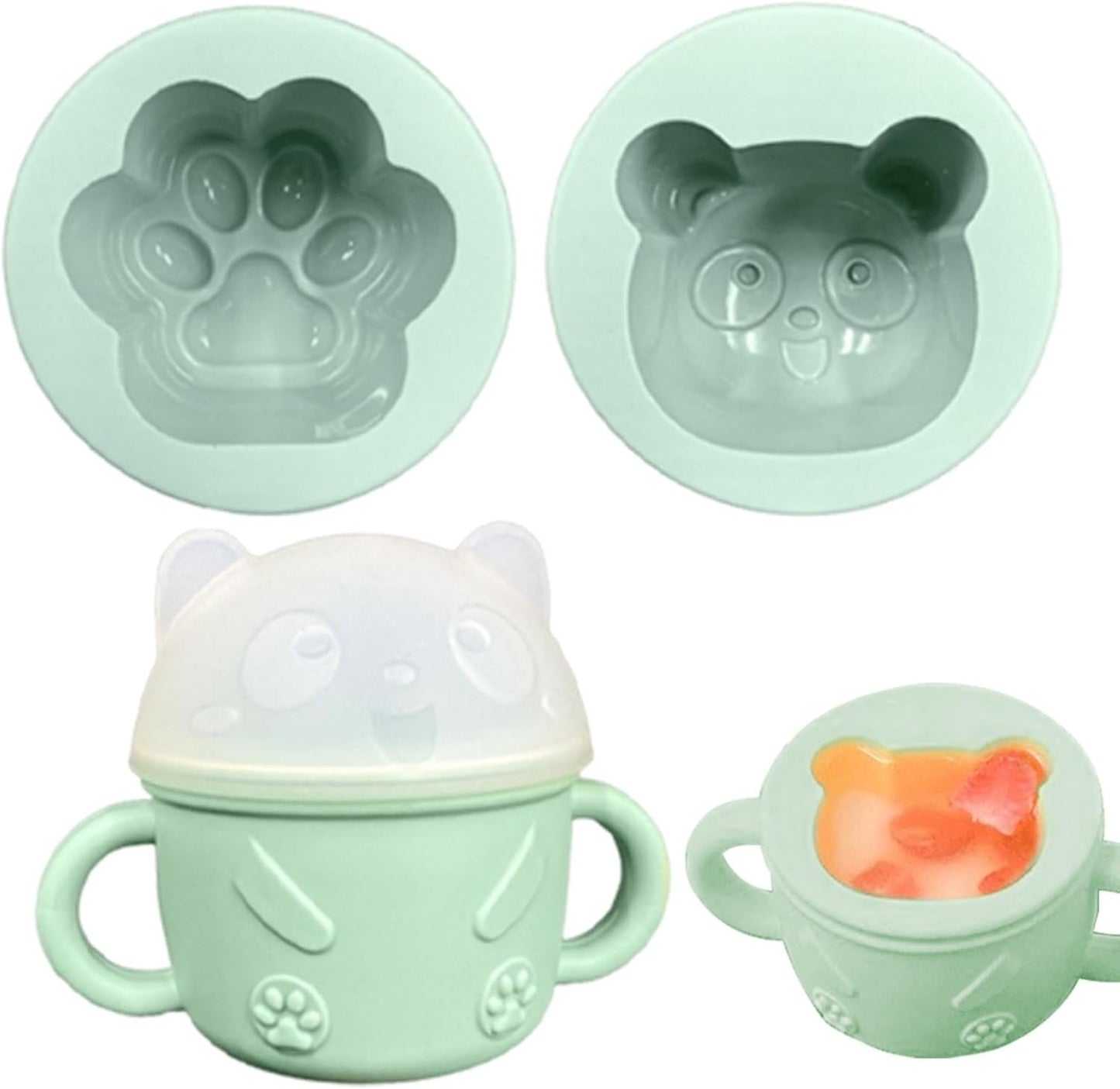 Stampo per cioccolato, stampo in silicone per , facile rilascio, riutilizzabile, utensile da forno, gadget da cucina, strumento per snack a di orsetto per interni, casa, feste, cupcake