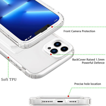 RUNGOS for iPhone 15 Pro Max Case with Card Holder, Wallet Case [3-in-1 Design] [Wireless Charging Friendly] [10Ft Drop Tested] Shockproof Case for iPhone 15 Pro Max Phone Case 6.7'' 2023, Clear 1st