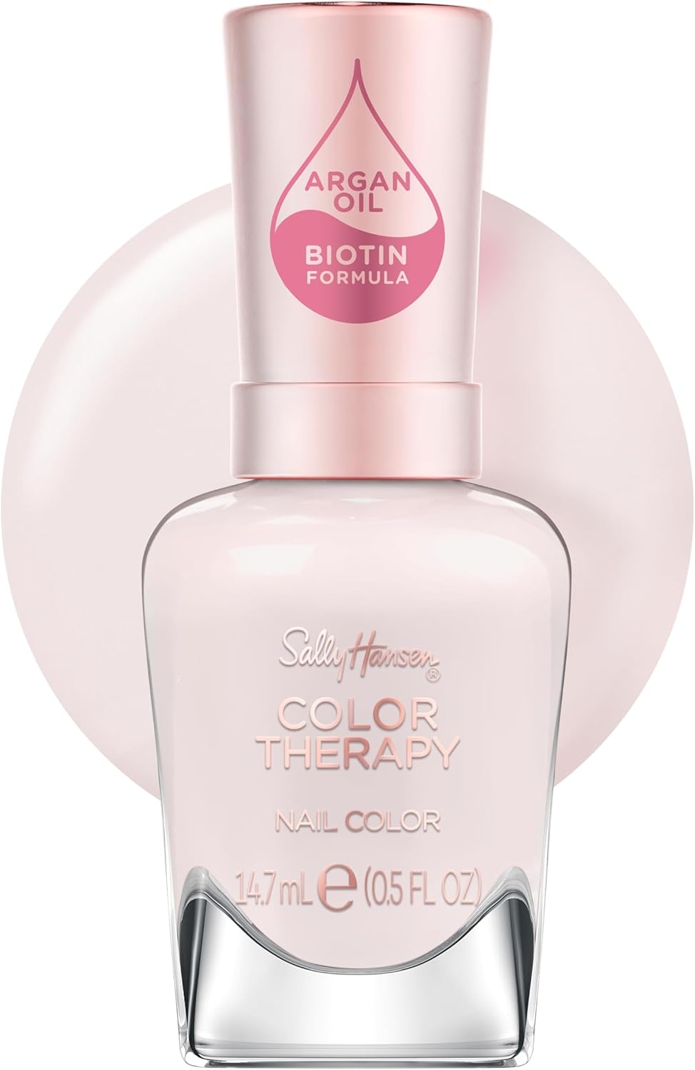 Sally Hansen Color Therapy Nail Polish, 127, No Hesitations, Colors, Strengthens, Cares