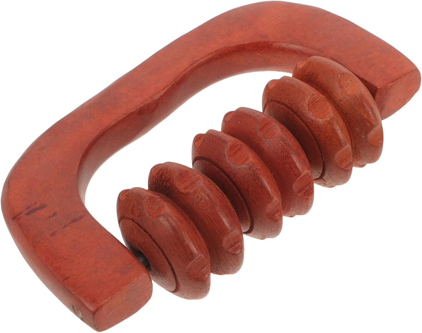 WRITWAA 5 Pezzi Massaggiatore in Legno Posteriore Massaggiante Massaggiatore Per Il Mal Di Schiena Massager Massaggiatore Gambe Massaggio Con Rulli Posteriori Di Legno