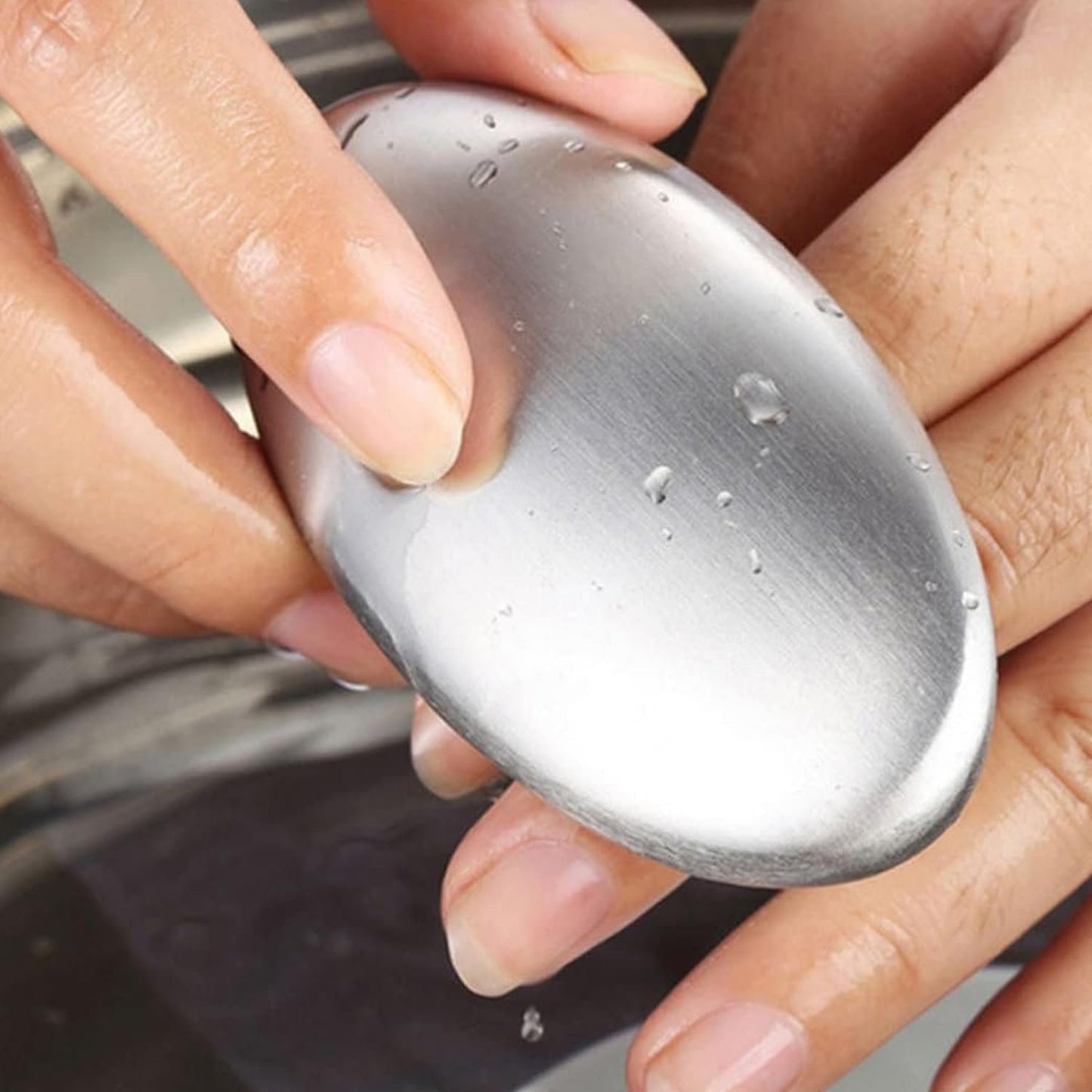 1 Pcs Soap Deodorant Metal Odor Absorber Stainless Steel Kitchen Gadgets Metal Soap Bar Kitchen Utensils Stainless Steel Hand Soap Dish