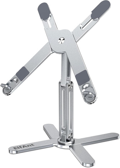 ElfAnt Laptop Stand 360 Degree Rotation Adjustable Portable for 10" - 17" Laptop Tablet
