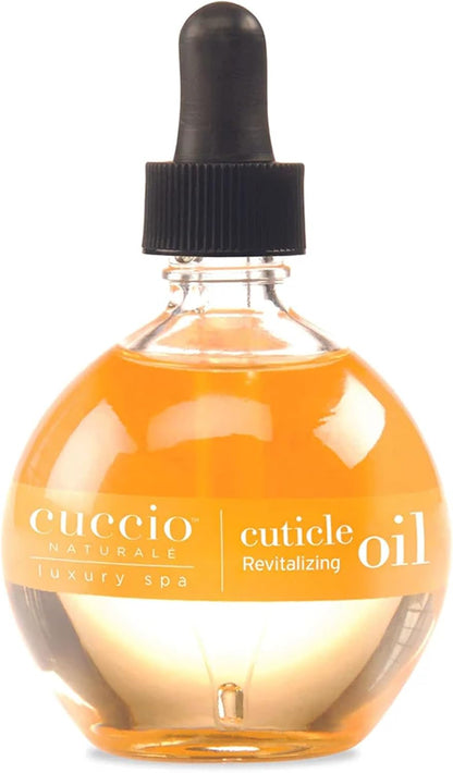 Cuccio Naturale Cuticle Revitalizing Oil - Hydrating Oil For Repaired Cuticles Overnight - Remedy For Damaged Skin And Thin Nails - Paraben And Cruelty-Free Formula - Milk And Honey - 75 ML