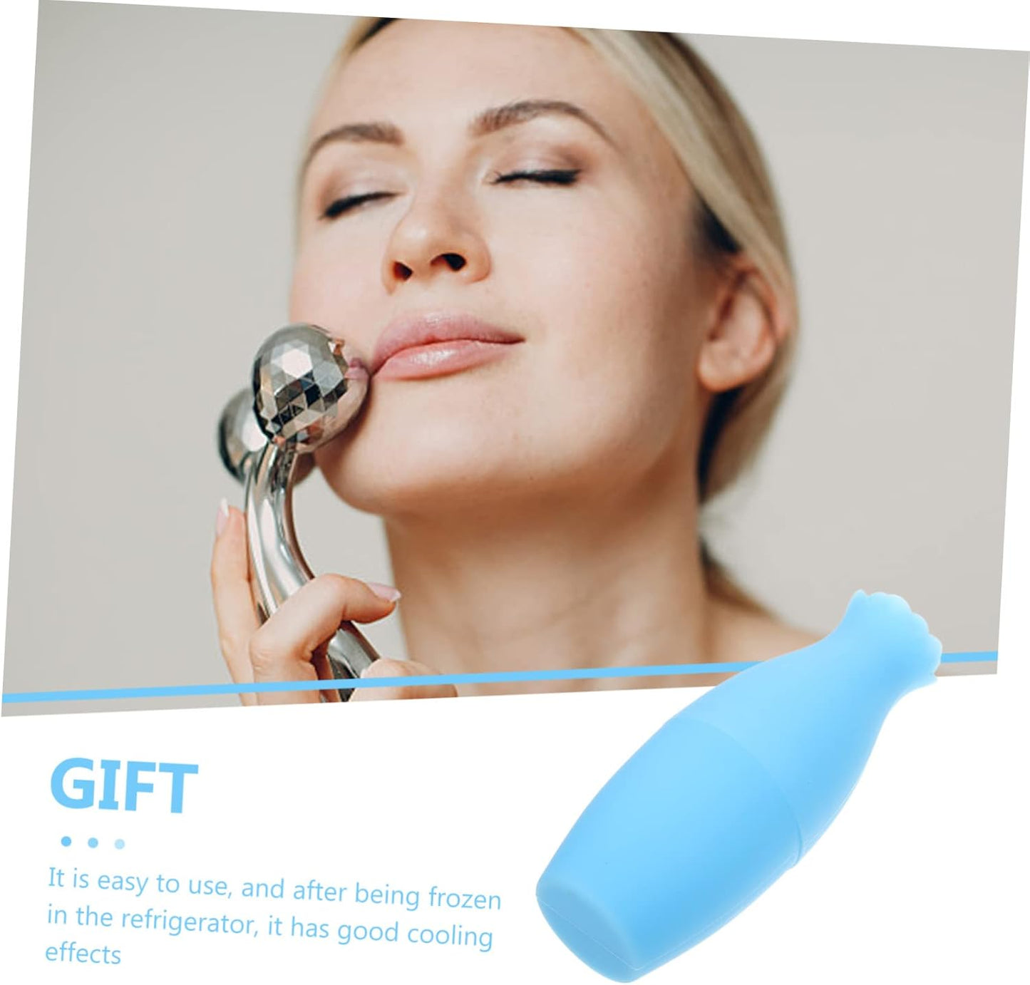 PLAFOPE Ice Face Massager Ice Face Massager for Beauty, Desalination and Hydration