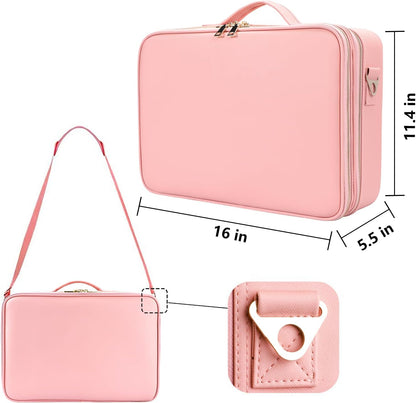 Train Travel Case, pink, Large Toiletry Bag - Pink