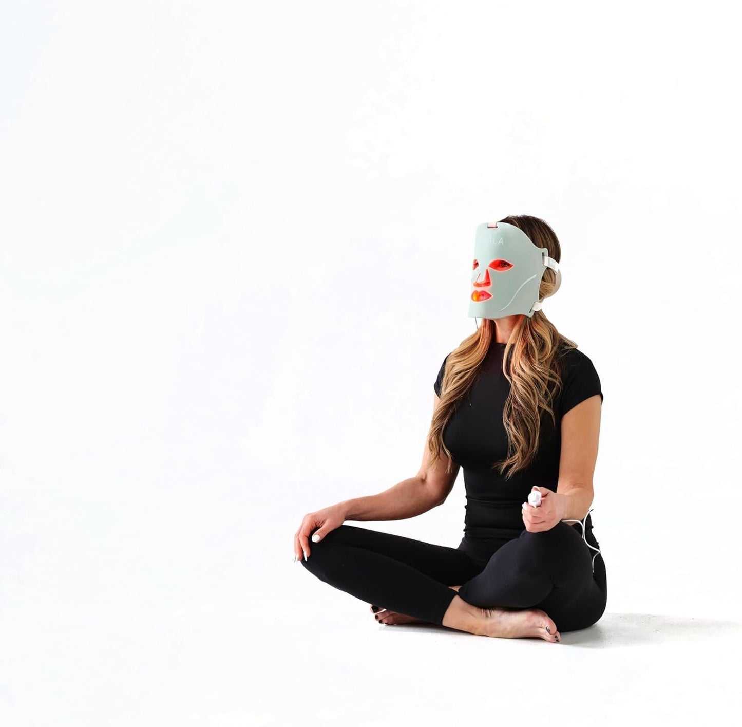 Kala Red Light Face Mask | Promotes Healthier, Younger-Looking Skin | Reduces Fine Lines & Wrinkles | Multi Wavelength Technology (Red/NIR/Blue) | Touch-Sensitive Switch