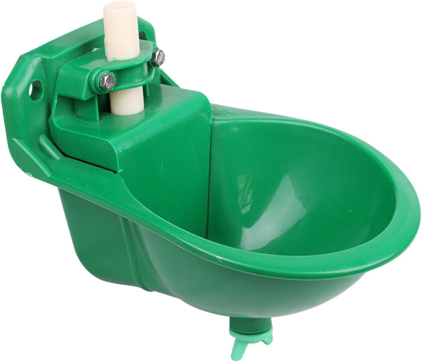 Qianly Automatic Sheep Feeding Water Bowl, Goat Waterer Watering System Auto Drinker Waterer Cup Water Trough for Farm Animals, Dog, Cow, Sheep