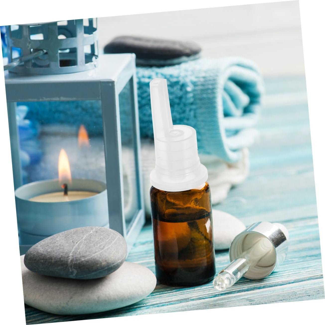 PACKOVE 200Pcs Dropper Cap for Essential Oil Bottles Sealing Plug for Aromatherapy Containers Durable Leak