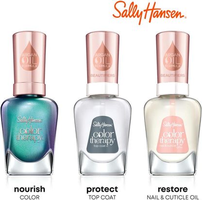 Sally Hansen Color Therapy Savasan-ahhh, Colors, Strengthens, Cares