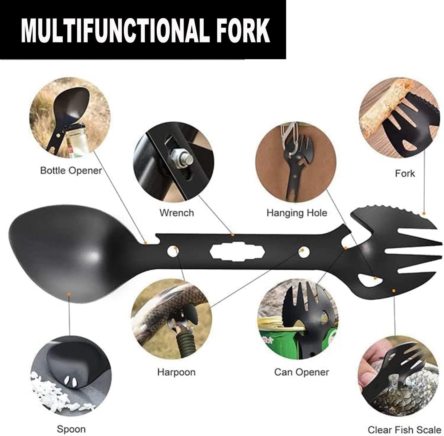 Survival Kit, Outdoor Survival Gear and Equipment 21 in 1, Fishing Hunting Gadgets for Men, Camping Accessories, Camping Essentials