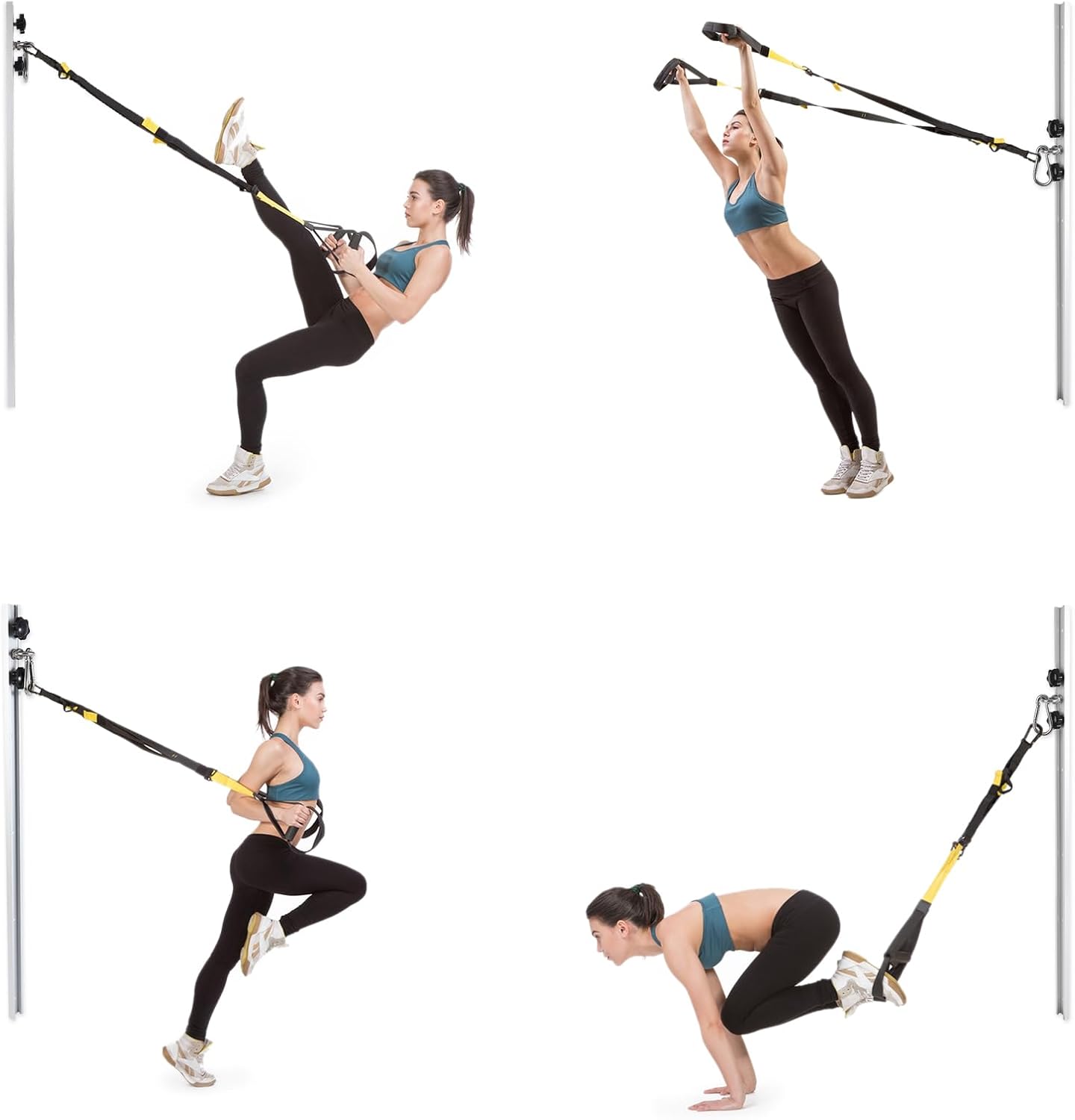 Wall Anchor, Door Anchor for Resistance Bands, Heavy Duty Door Fastening, Anchor for Resistance Bands, Physio Exercises, Home Gym