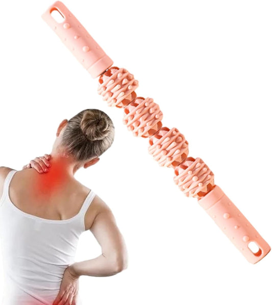 Muscle Roller Stick - Calf Roller for Muscles | Muscle Roller Stick for Athletes, Body Massage Sticks Tools Massager for Relief Muscle Soreness, Cramping and Tightness
