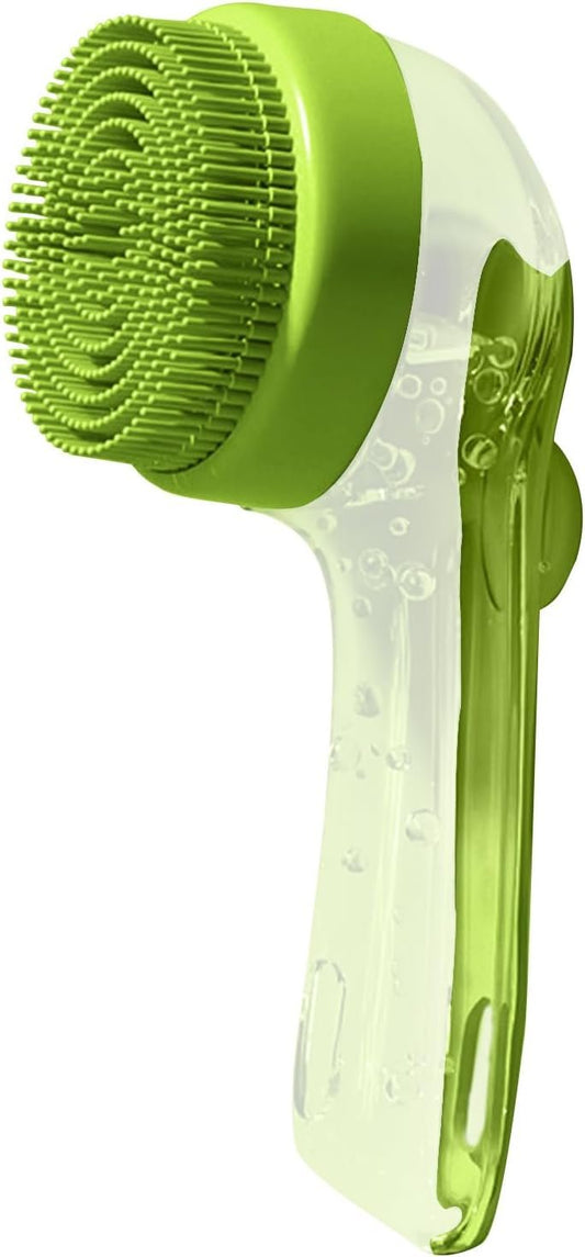 Dog Scrubber For Bath | Dog Bathing Brush - Gentle Slicker Scrubber Detangler For Puppy Kitten Horse Hygiene Cleaning Dandruff Flea Matting