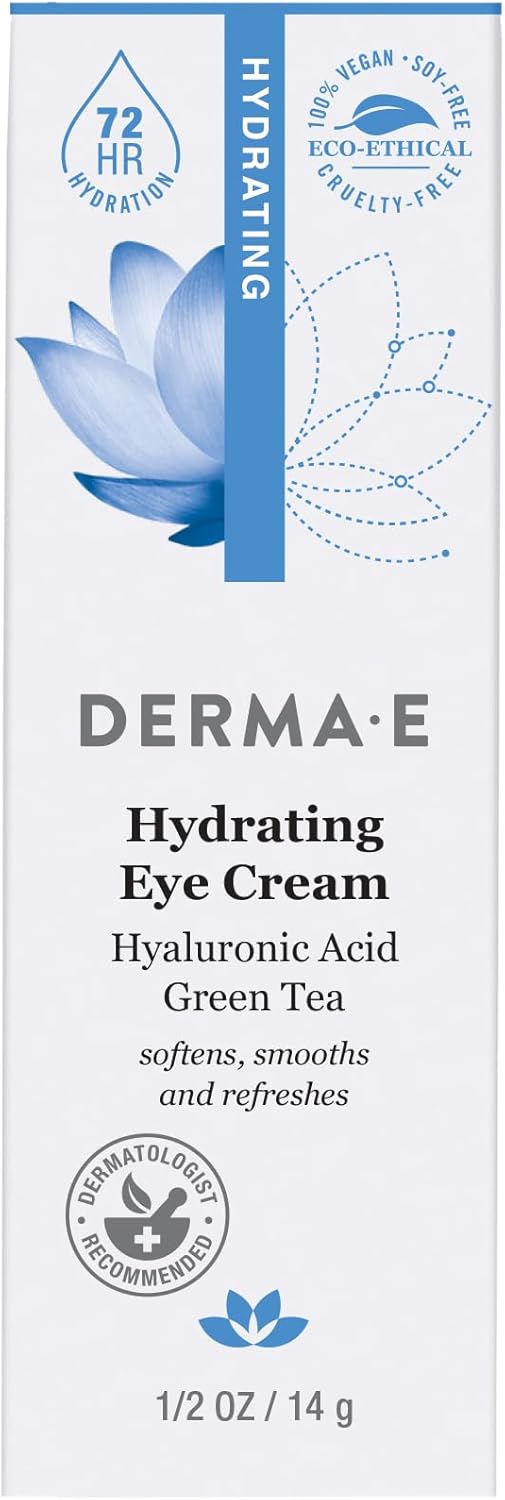 Derma E Hydrating Eye Cream, 14.79 ml, 14 g (Pack of 1)