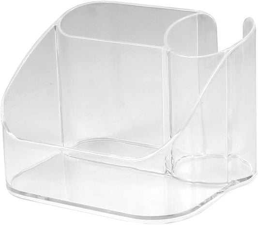 Spectrum Diversified 02650 Contour Countertop Hair Care Caddy, Clear