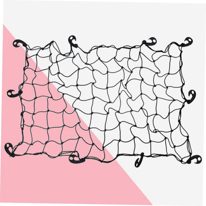 Car Elastic Mesh Trunk Storage Organizer Roof SUV Trunk Net Trunk Organizer for Trunk Cars Cars Trunk Mesh Net Car Trunk Cargo Basket Net Trunk Cargo Mesh Black Luggage Universal