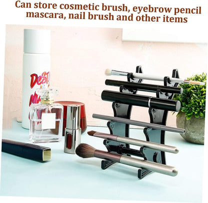 FOMIYES Pen Pencils Display Rack Makeup Store Eyeliners Holder Acrylic Lipstick Organizer Desk Accessory