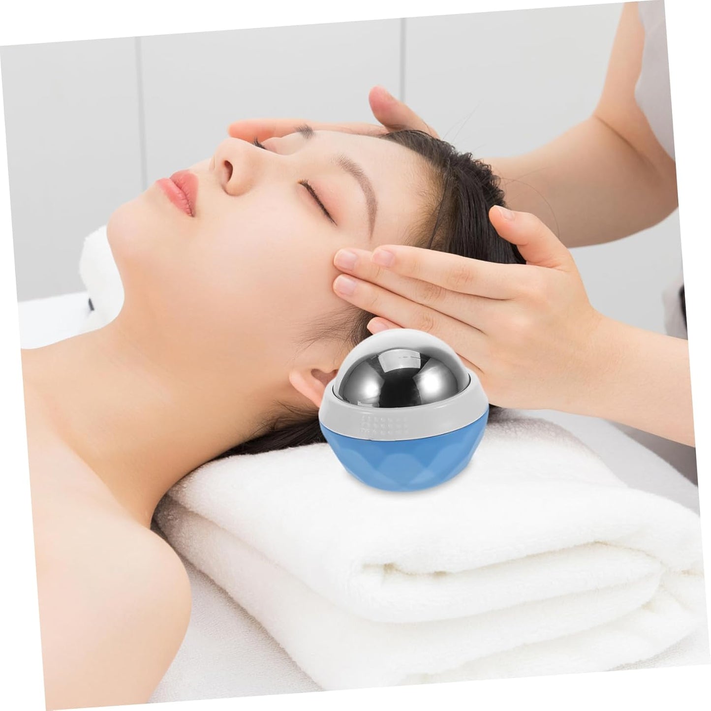 CALLARON Accessori Per Massaggi Per Massaggio Muscolare Per Massaggio Facciale Massaggiatore Attrezzo Freddo Di Ghiaccio Mano Acciaio Inossidabile