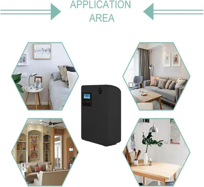 Smart Aroma Diffuser 300ml Large Area Fragrance Oil Nebulizing Scent Air Machine Auto Timer Fragrant Device for Hotel Home Bluetooth WiFi Control