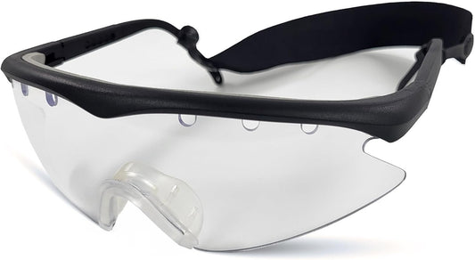 Going One Sports Safety Glasses - Raquet Sports Protective Eyewear, Eye Protection Goggles for Pickleball, Racquetball, Squash, Basketball; with Strap and Padded Frame, for Men and Women