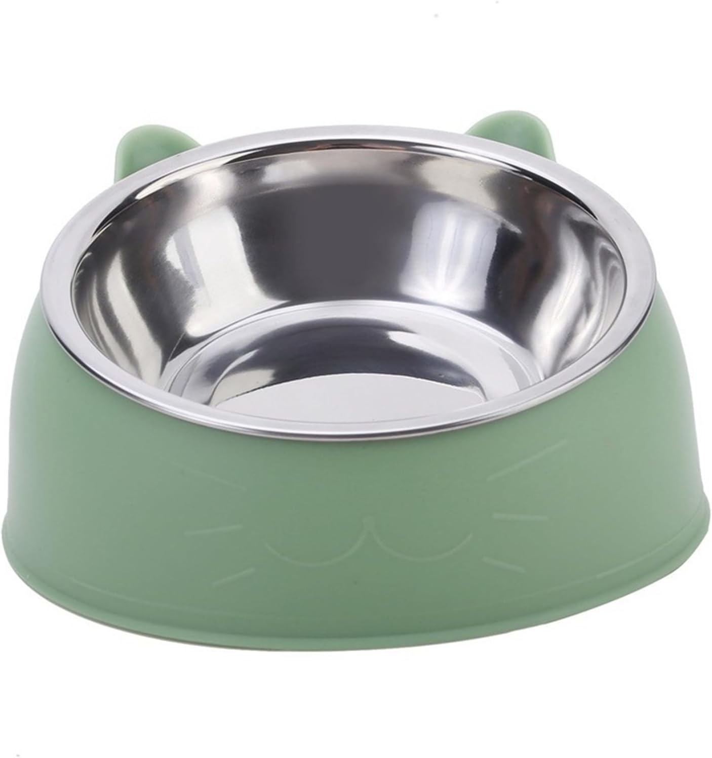 Adrosstoller Ciotola staccabile per irrigazione e mangiare, per alleviare la pressione del collo, ciotola protetta per il collo dell'animale domestico, ciotola per l'irrigazione del cane