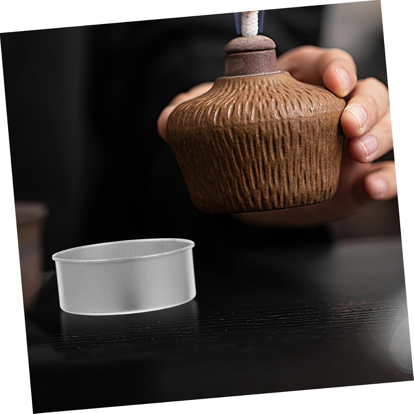 Abaodam Alcohol Tank Cap with Extinguisher Cover Efficient Fire Extinguishing Tool Portable