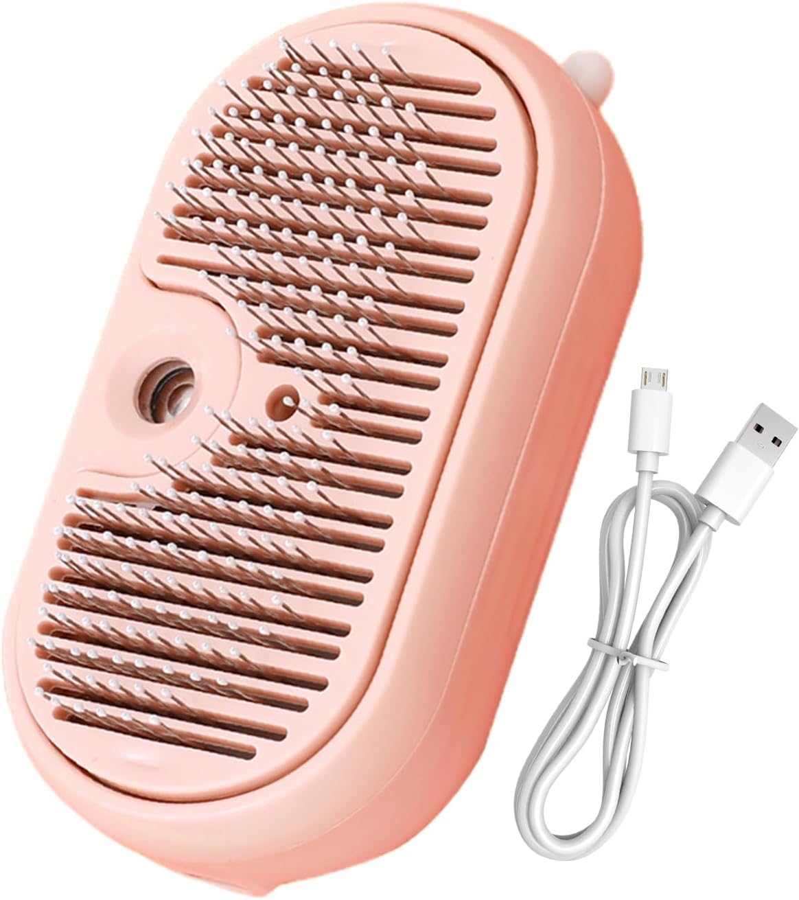 Pet Steamer Brush, Dog Brush, Multifunctional Remover Comb Slicker, Grooming Tool for Pets. Shedding, Washing, Drying, Shower, Spa Bath, Shampooing, 2.36x1.38x4.33 Inches